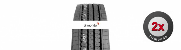 2x 315/60R22.5 HANKOOK AH31 154L