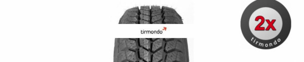 2x 225/75R16 GOODYEAR CAUG 118N