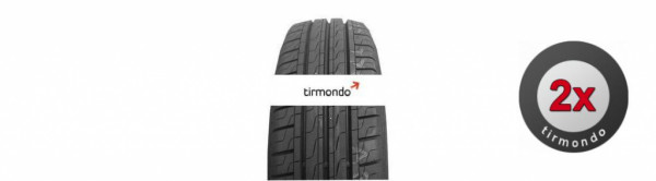 2x 185R14 PIRELLI CARRIER 102R