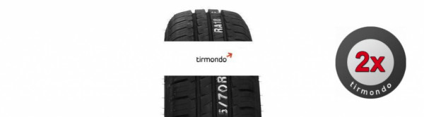 2x 195/70R15 HANKOOK RA18 104R