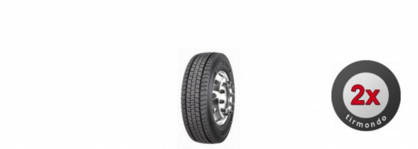 2x 305/70R22.5 GOODYEAR RHDII 153L/M