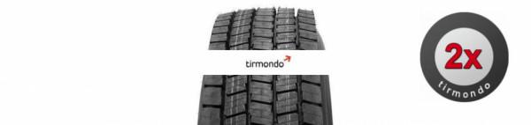 2x 315/80R22.5 FULDA WINFOR 315R