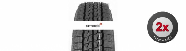 2x 195/65R16 FIRESTONE VANHAWKWINTER 104