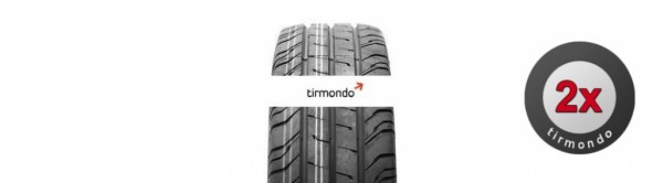 2x 225/55R17 CONTINENTAL VAN200 109