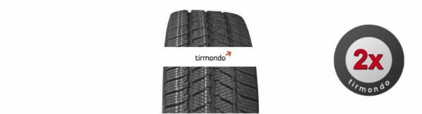 2x 205/65R16 CONTINENTAL VANCONTACTWINTER