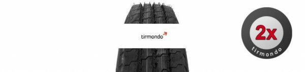 2x 6.50R16 DUNLOP SP377