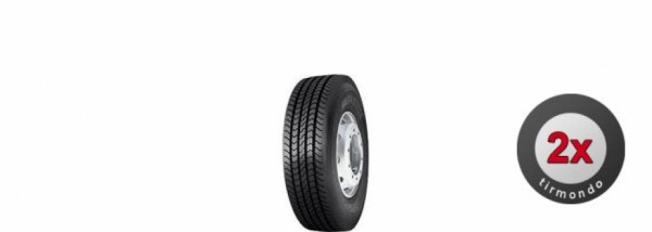 2x 13R22.5 BRIDGESTONE R297