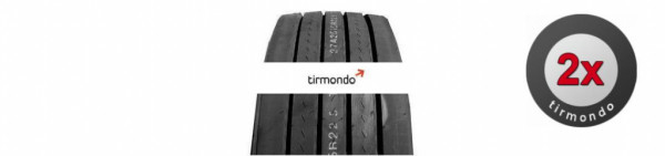 2x 215/75R17.5 HANKOOK TL10+ 135J