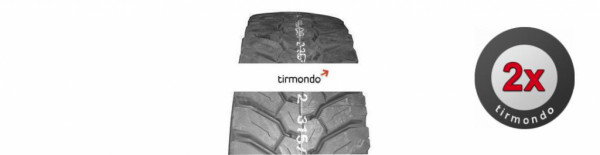 2x 13R22.5 HANKOOK DM09 156K