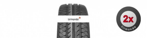 2x 195/75R16 CONTINENTAL VANECO 107