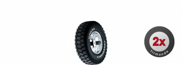 2x 13R22.5 FULDA CROSSFORCE 156G